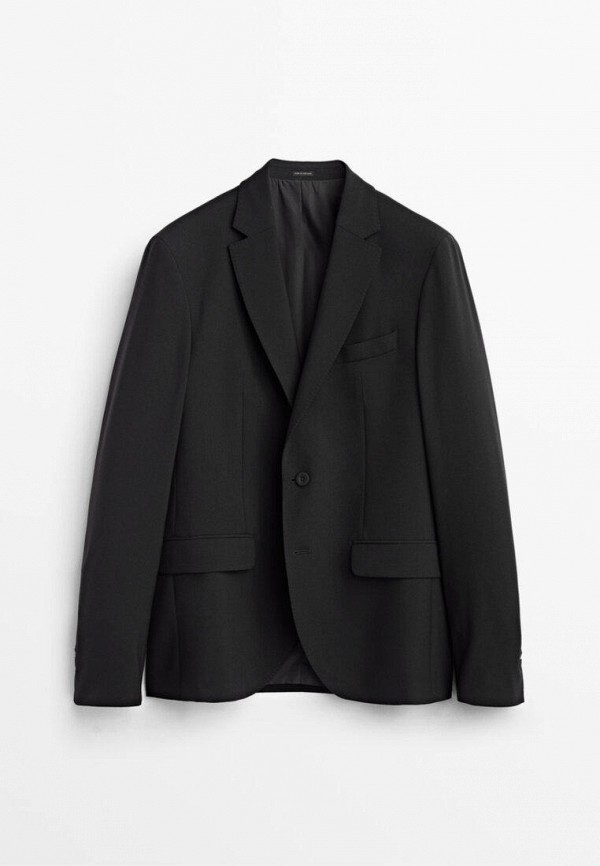 

Пиджак Massimo Dutti, Черный