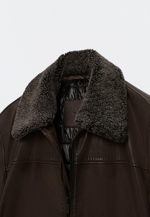 фото Куртка кожаная massimo dutti