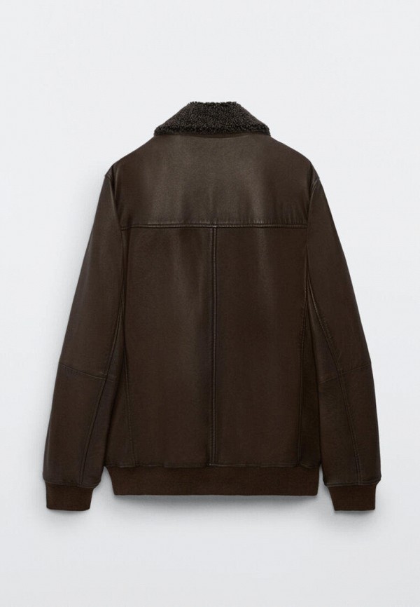 фото Куртка кожаная massimo dutti