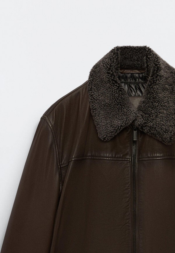 фото Куртка кожаная massimo dutti