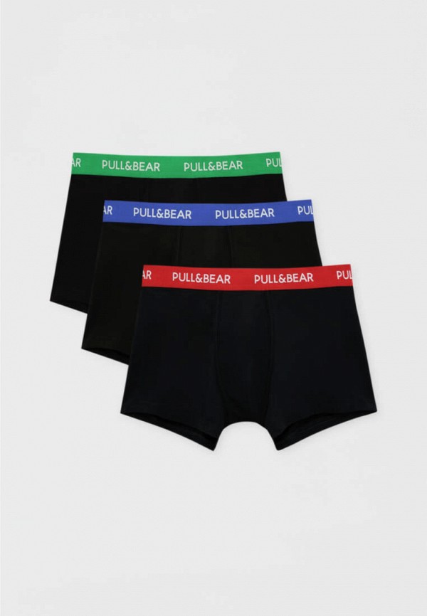 

Трусы 3 шт. Pull&Bear, Черный