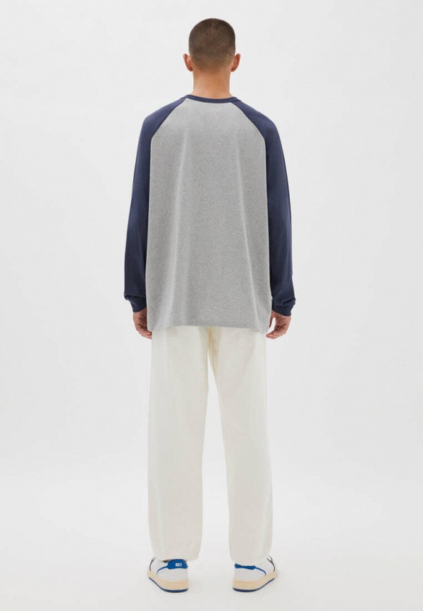 

Лонгслив Pull&Bear, Серый