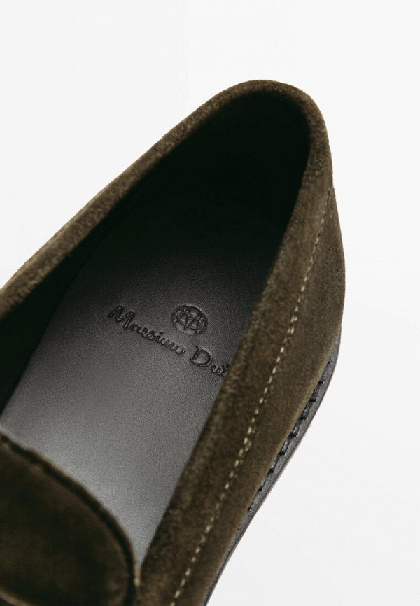 

Лоферы Massimo Dutti, Хаки