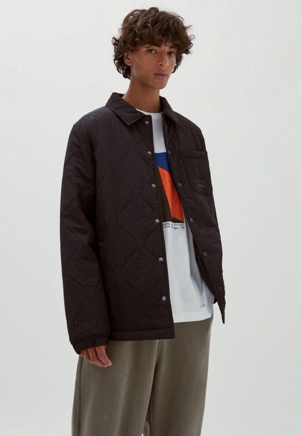 

Куртка утепленная Pull&Bear, Черный