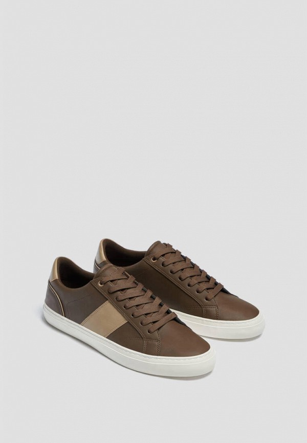 

Кеды Pull&Bear, Коричневый