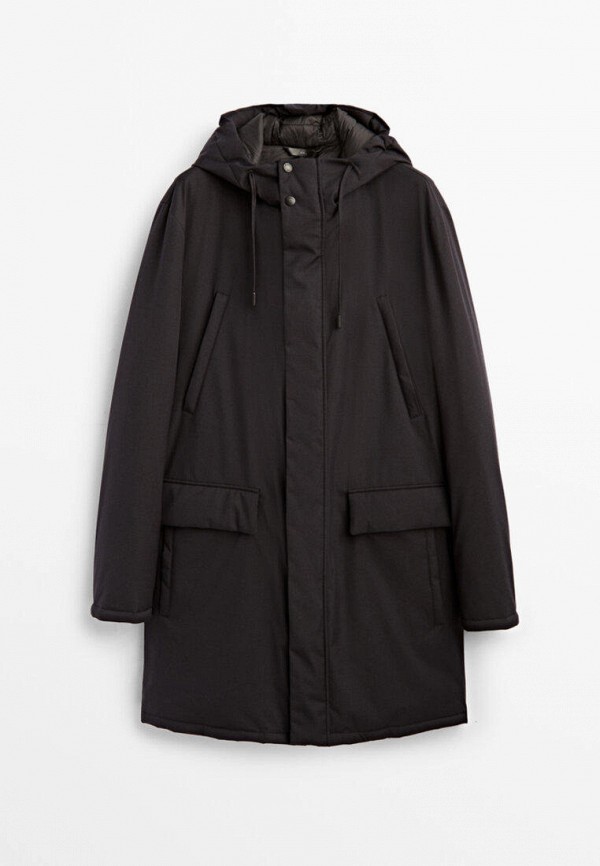 

Пуховик Massimo Dutti, Синий