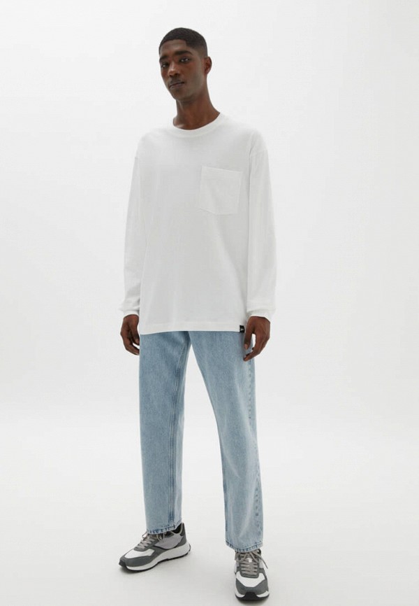 

Лонгслив Pull&Bear, Белый