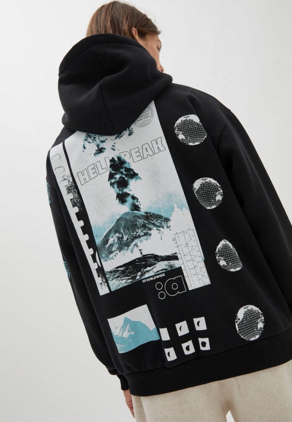 

Худи Pull&Bear, Черный