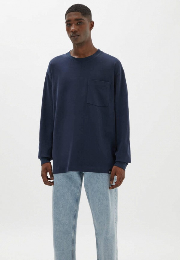 

Лонгслив Pull&Bear, Синий