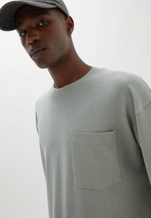 

Лонгслив Pull&Bear, Зеленый