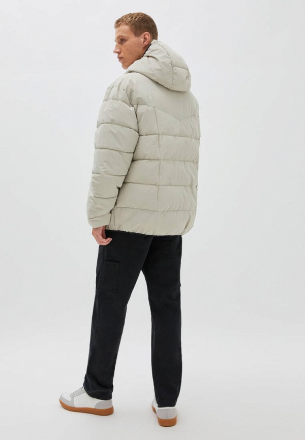 

Куртка утепленная Pull&Bear, Бежевый