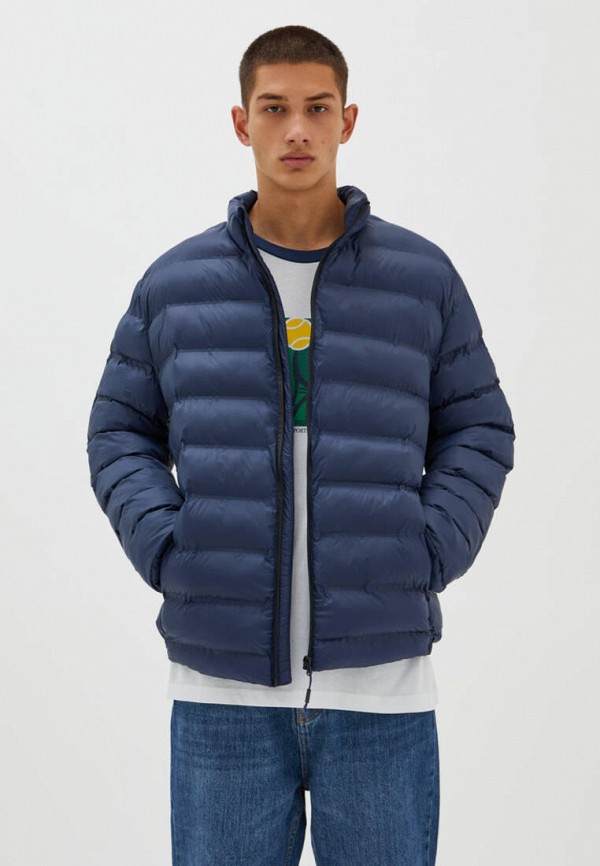 

Куртка утепленная Pull&Bear, Синий