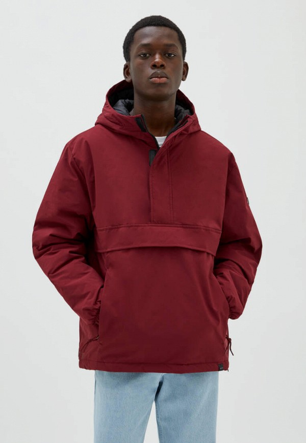 

Куртка утепленная Pull&Bear, Бордовый