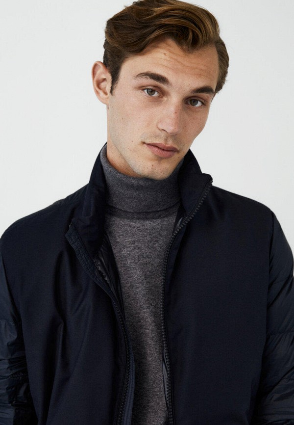 

Пуховик Massimo Dutti, Синий