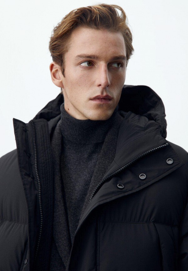 

Пуховик Massimo Dutti, Черный