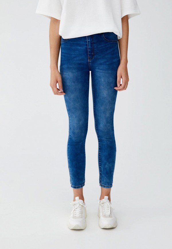 

Джинсы Pull&Bear, SKINNY, Синий