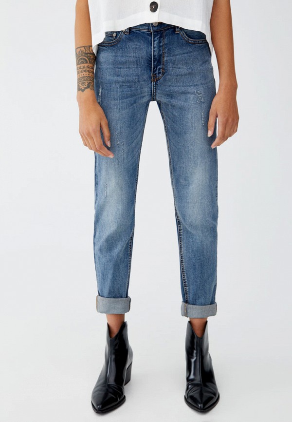 

Джинсы Pull&Bear, SLIM, Синий