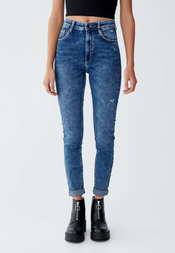 

Джинсы Pull&Bear, SKINNY, Синий