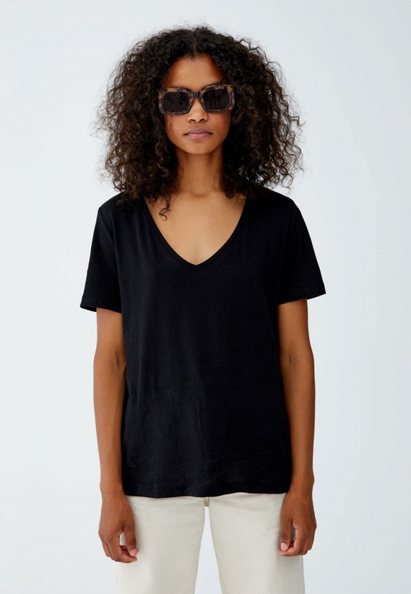 

Футболка Pull&Bear, Черный