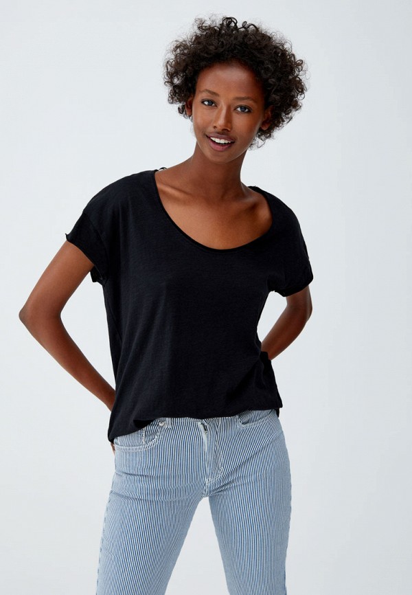 

Футболка Pull&Bear, Черный