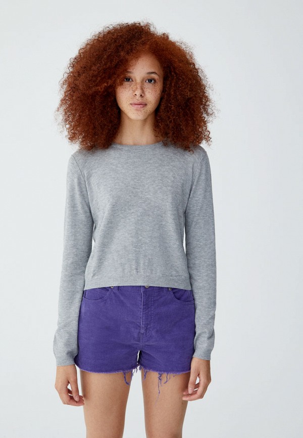 

Джемпер Pull&Bear, Серый, Бангладеш