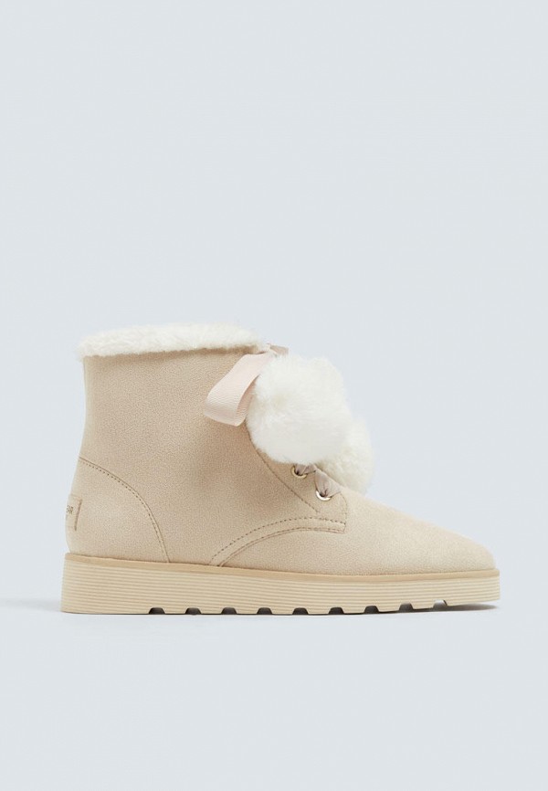

Ботинки Pull&Bear, Бежевый