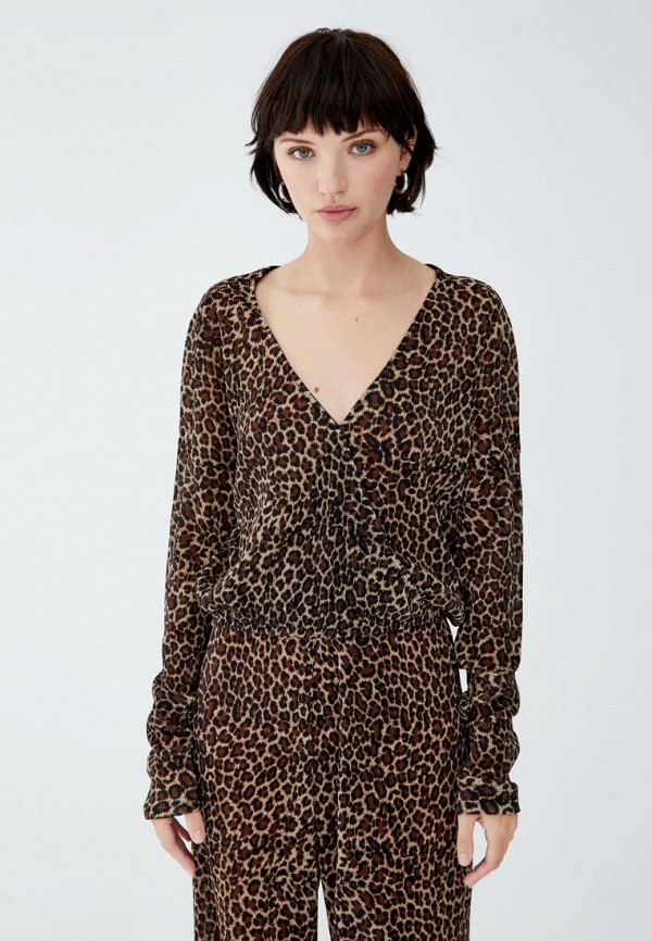 

Блуза Pull&Bear, Коричневый