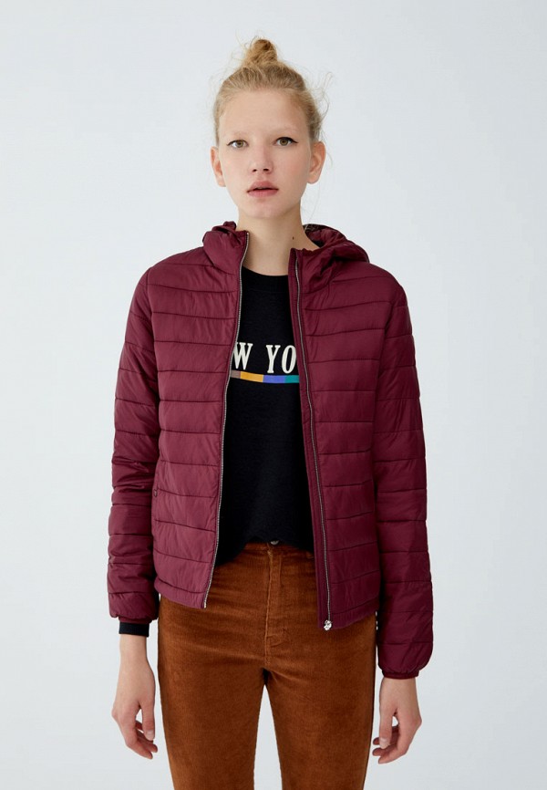 

Жакет Pull&Bear, Бордовый