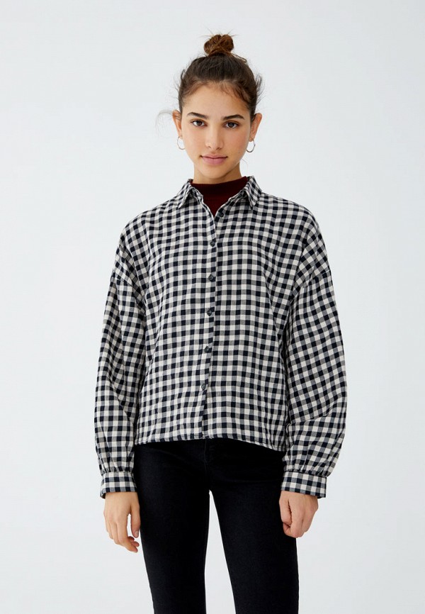 

Рубашка Pull&Bear, Черный