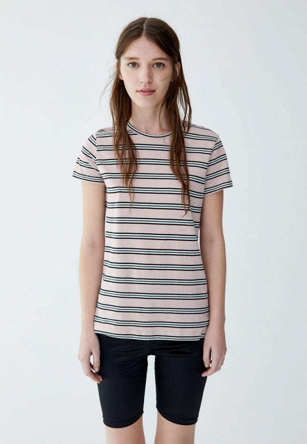 

Футболка Pull&Bear, Розовый