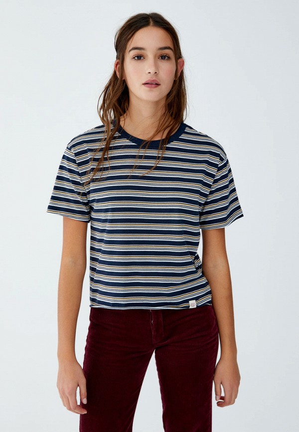 

Футболка Pull&Bear, Синий