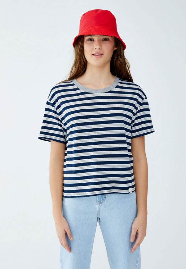 

Футболка Pull&Bear, Синий