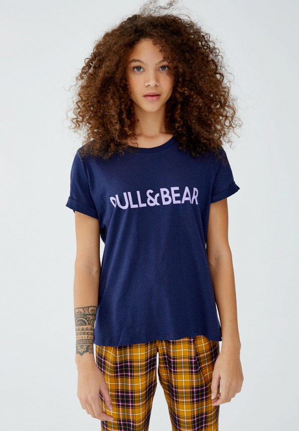 Футболка Pull&Bear Pull&Bear IX001XW003AV