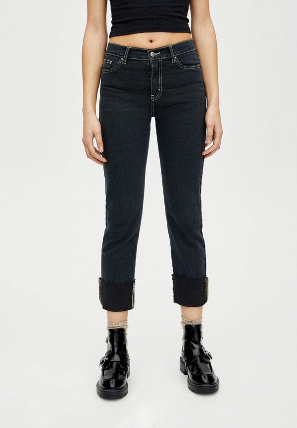

Джинсы Pull&Bear, REGULAR, Черный