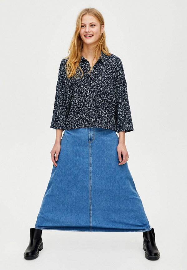 

Блуза Pull&Bear, Синий