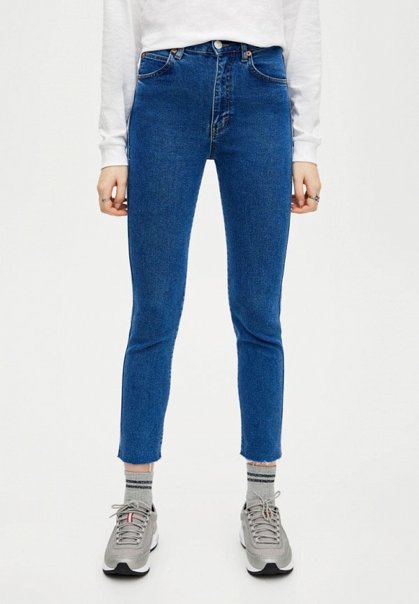 

Джинсы Pull&Bear, Синий, Mom Fit