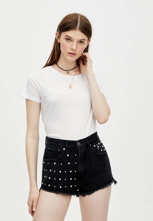 фото Шорты джинсовые pull&bear