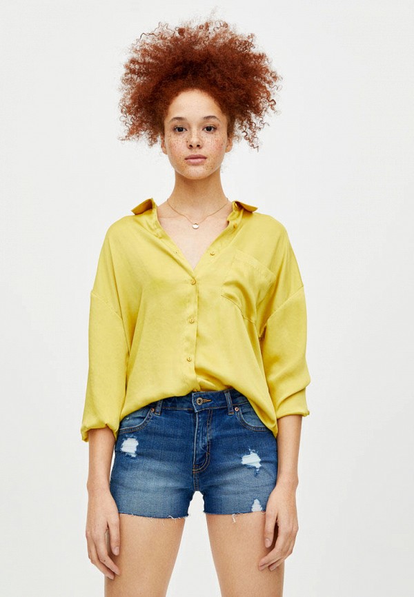 

Шорты джинсовые Pull&Bear, Синий