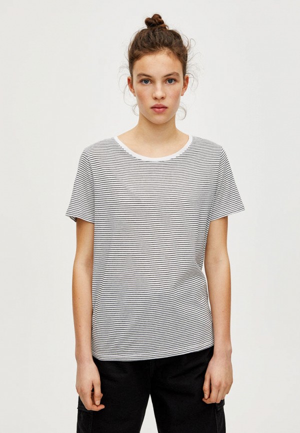 

Футболка Pull&Bear, Join Life, Белый