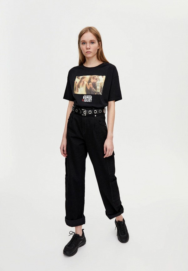 

Футболка Pull&Bear, Черный