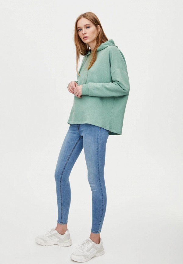 

Джинсы Pull&Bear, Синий, MEDIUM WAIST SUPER SKINNY