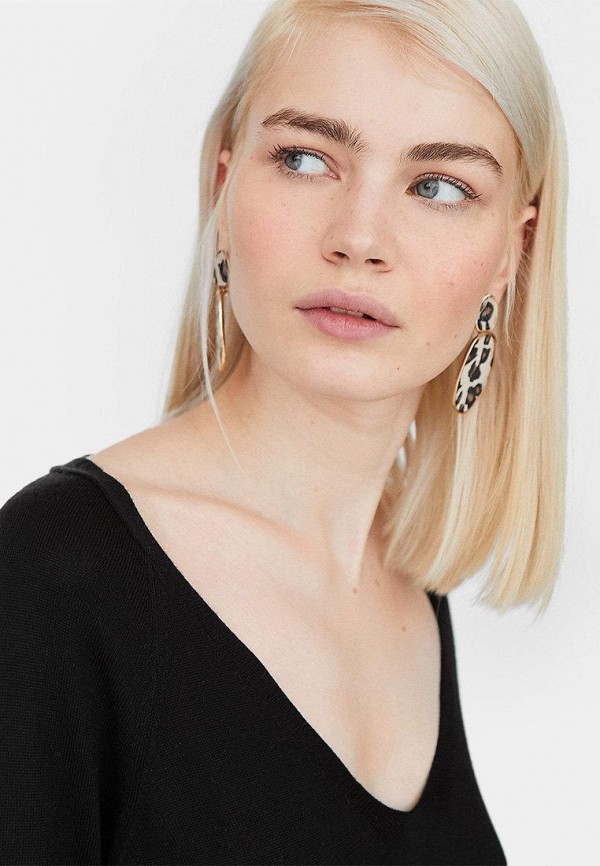 

Пуловер Stradivarius, Черный