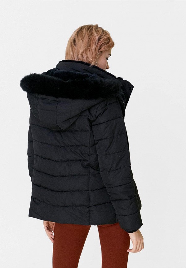 

Куртка утепленная Stradivarius, Черный