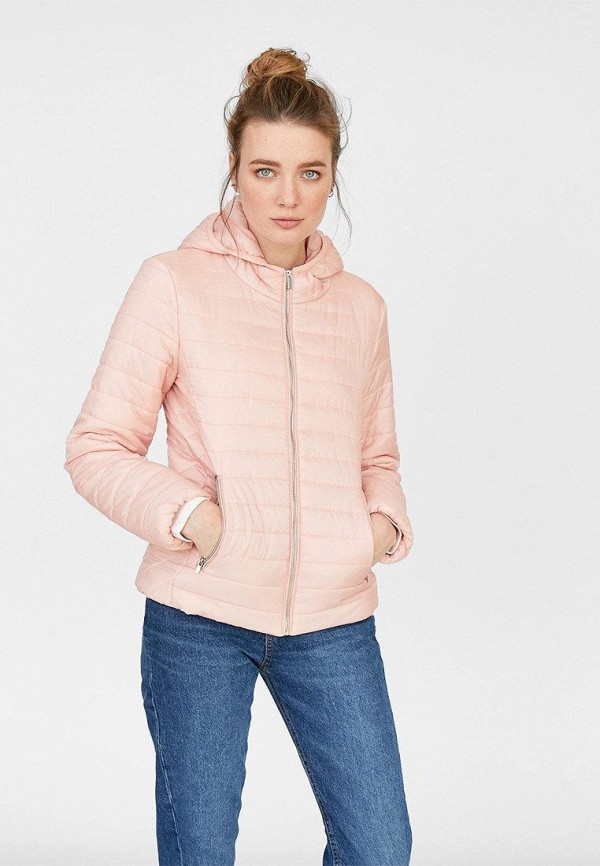 

Куртка утепленная Stradivarius, Розовый