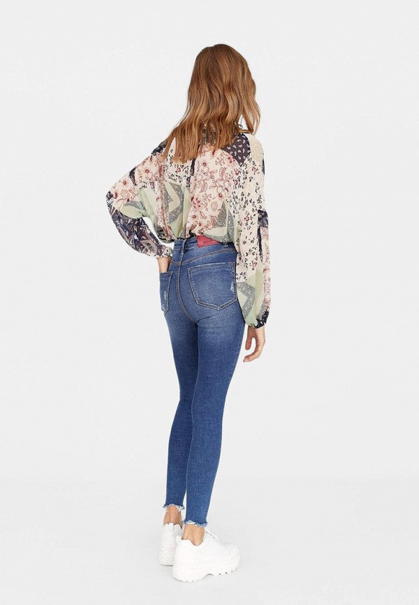 

Джинсы Stradivarius, Синий, DENIM SUPER HIGH WAIST