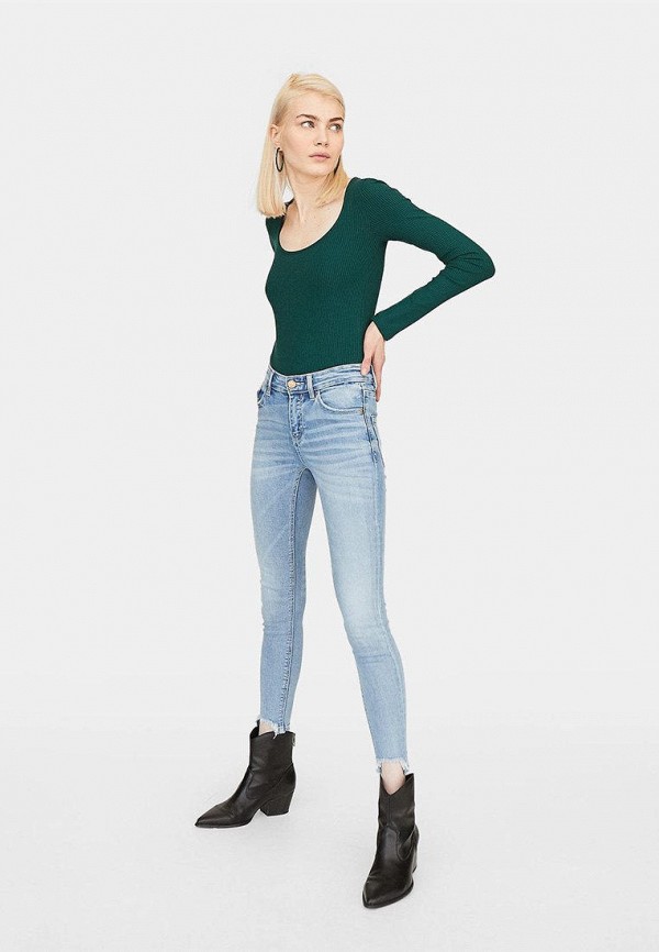 

Джинсы Stradivarius, Голубой, PETITE SKINNY