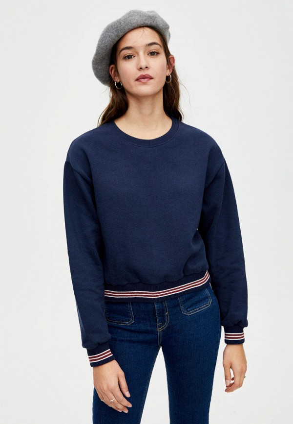 

Свитшот Pull&Bear, Синий
