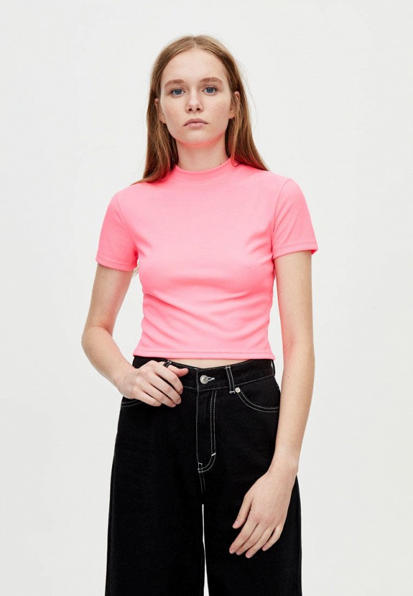 

Футболка Pull&Bear, Розовый