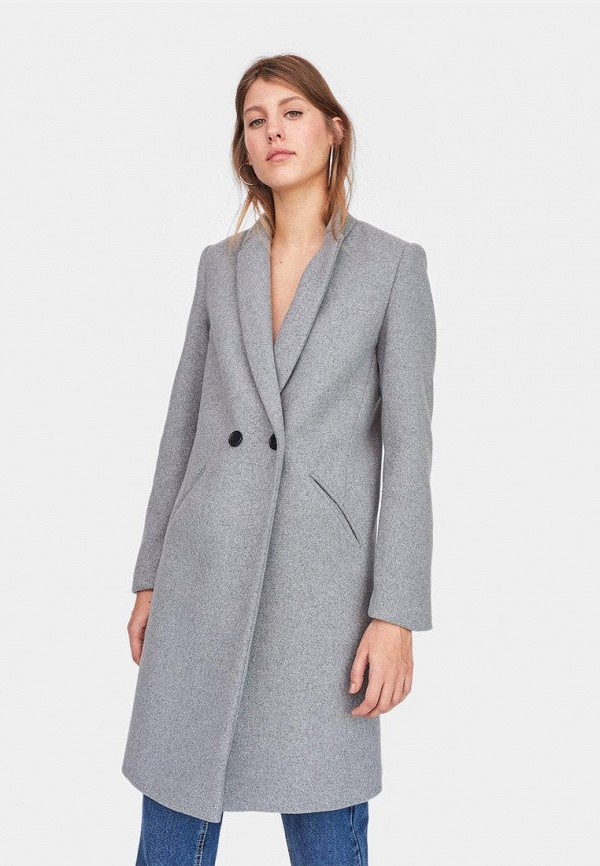 

Пальто Stradivarius, Серый