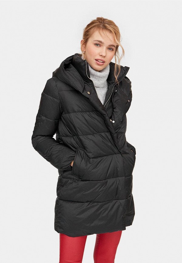 

Куртка утепленная Stradivarius, Черный